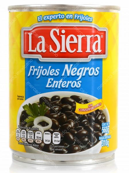 Frijoles Negros Enteros La Sierra