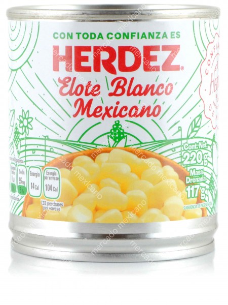 Elote Blanco Mexicano Herdez